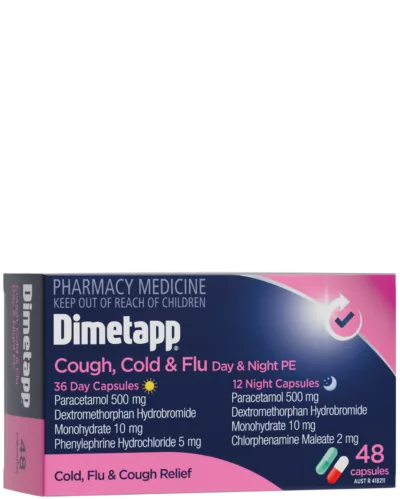 Dimetapp Cough, Cold & Flu Day & Night