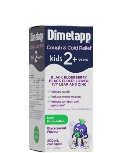 Cough & Cold Relief Kids 2+
